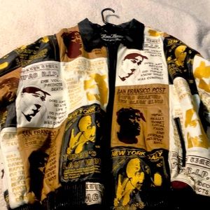 Tupac leather Jacket